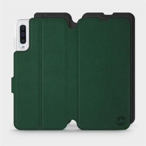 Phone Case Samsung Galaxy A50 - Design Green with Black