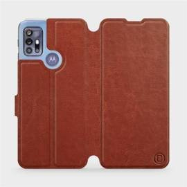 Etui do Motorola Moto G30 - wzór Brown&Orange