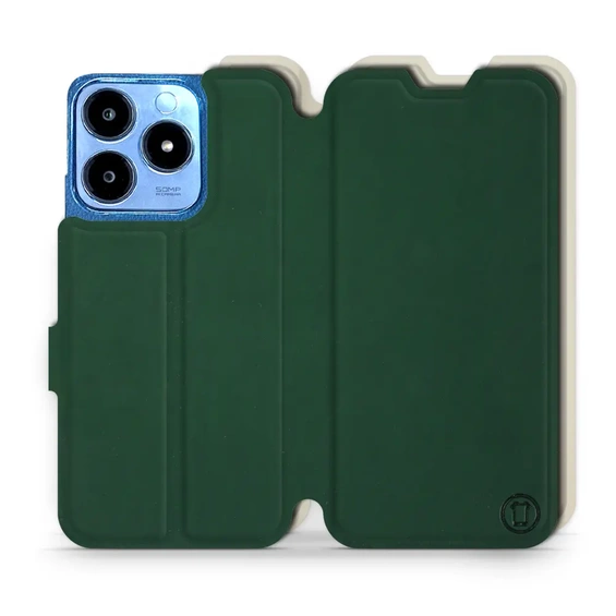 Phone Case Realme C63 - Design Green with Platinum