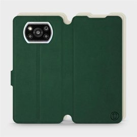 Phone Case Xiaomi POCO X3 Pro - Design Green with Platinum