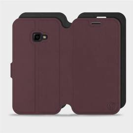 Phone Case Samsung Galaxy Xcover 4 - Design Burgundy with Black