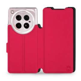 Etui Soft Touch do Infinix ZERO 40 5G - wzór Żywa czerwień z czernią
