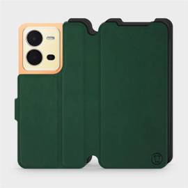 Phone Case Vivo X80 Lite - Design Green with Black
