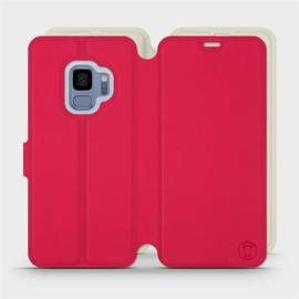 Phone Case Samsung Galaxy S9 - Design Red with Platinum