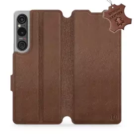 Hülle für Sony Xperia 1 V - Farbe Brown Leather