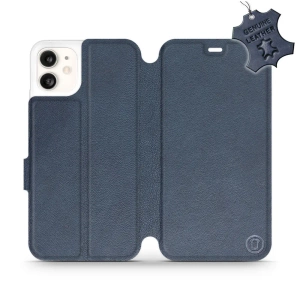 Phone Case Apple iPhone 11 - Design Blue Leather