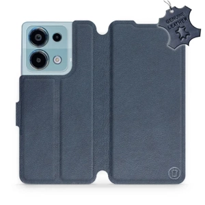 Phone Case Xiaomi Redmi Note 13 Pro 4G - Design Blue Leather