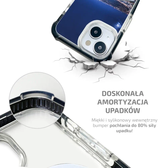 Etui MagSafe Elite Bumper Apple iPhone 12 Pro Max - wzór D08LP