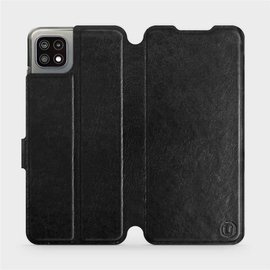 Phone Case Samsung Galaxy A22 5G - Design Black&Orange