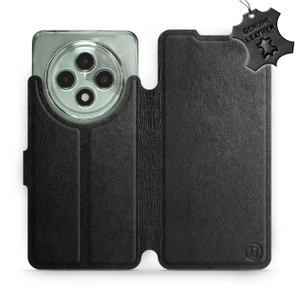 Phone Case OPPO Reno12 FS 5G - Design Black Leather