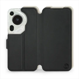 Phone Case Huawei Pura 70 Ultra - Design Black with Platinum