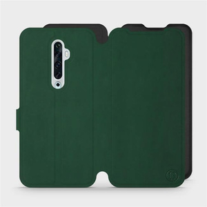 Etui Soft Touch do OPPO Reno 2Z - wzór Miejska zieleń z czernią