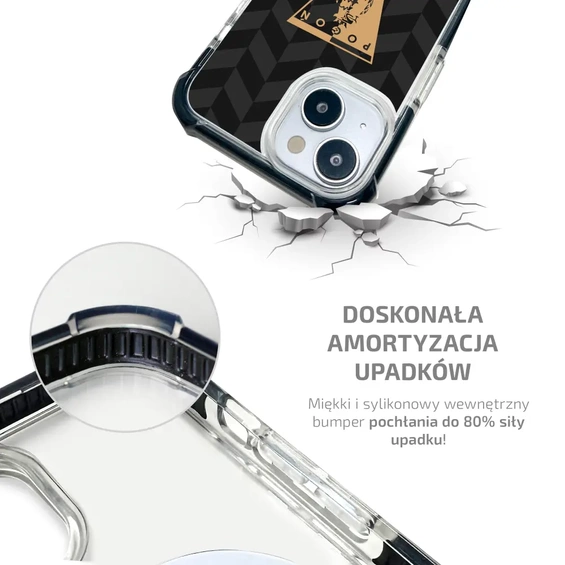 Case MagSafe Elite Bumper for Apple iPhone 15 Pro Max - Design D06PS