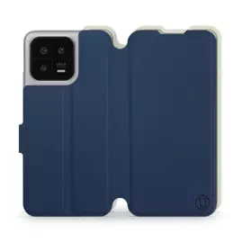 Phone Case Xiaomi 13 - Design Navy with Platinum