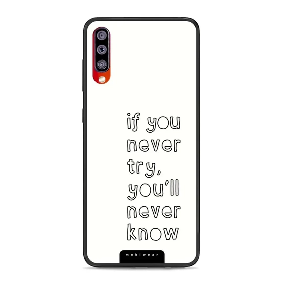 Phone Glossy Case Samsung Galaxy A70 - Design G075G