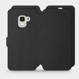 Etui Soft Touch do Samsung Galaxy J6 2018 - wzór Satynowa czerń