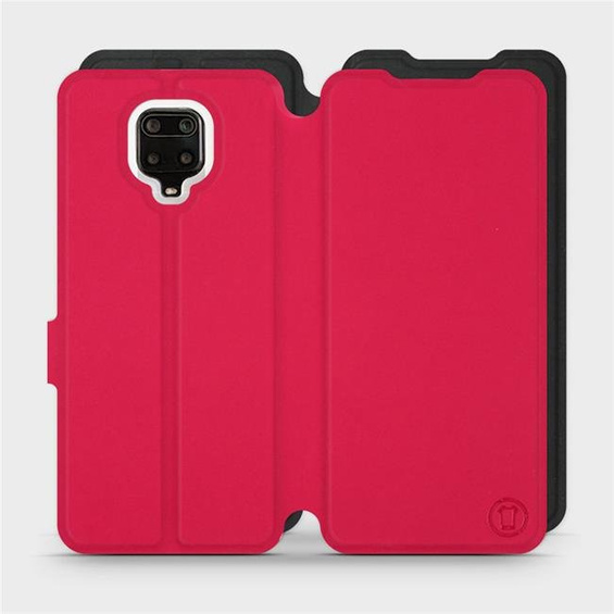 Hülle für Xiaomi Redmi Note 9 Pro - Farbe Rot mit Schwarz