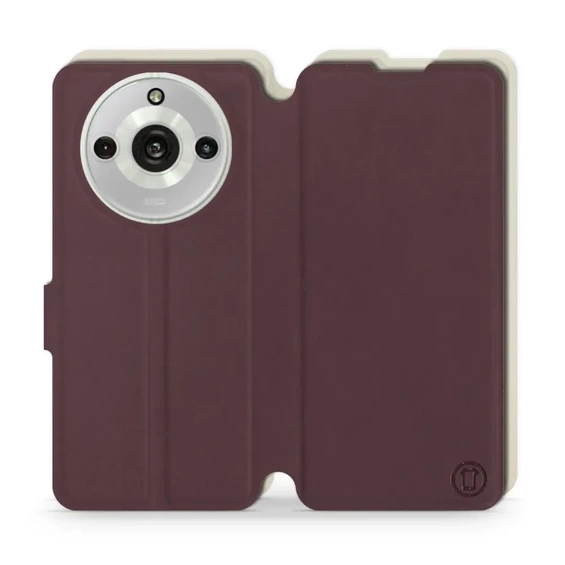 Phone Case Realme 11 Pro Plus - Design Burgundy with Platinum