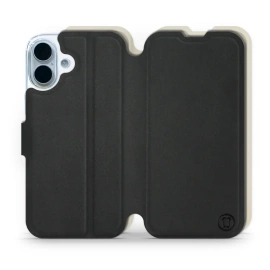 Phone Case Apple iPhone 17 - Design Black with Platinum