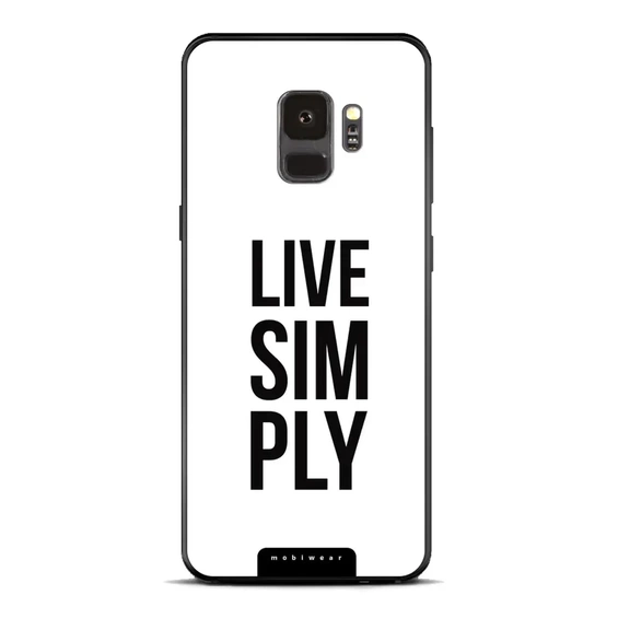 Phone Glossy Case Samsung Galaxy S9 - Design G070G