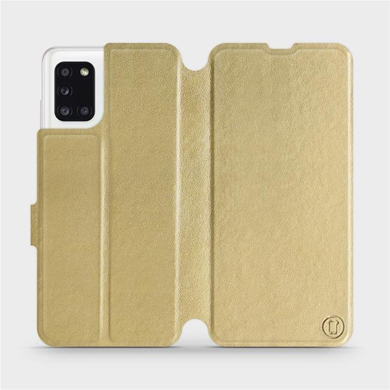 Phone Case Samsung Galaxy A31 - Design Gold&Gray