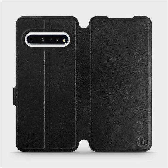 Phone Case LG V60 ThinQ 5G - Design Black&Orange