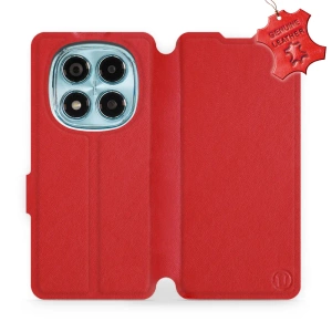 Phone Case Xiaomi Redmi Note 14 Pro 4G - Design Red Leather