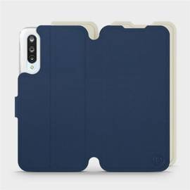 Phone Case Xiaomi Mi 9 Lite - Design Navy with Platinum