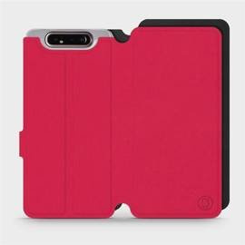 Phone Case Samsung Galaxy A80 - Design Red with Black