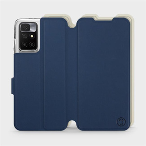 Phone Case Xiaomi Redmi 10 - Design Navy with Platinum