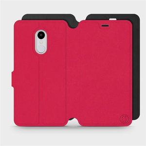 Phone Case Xiaomi Redmi Note 4X - Design Red with Black
