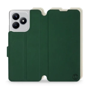 Phone Case Realme C53 - Design Green with Platinum