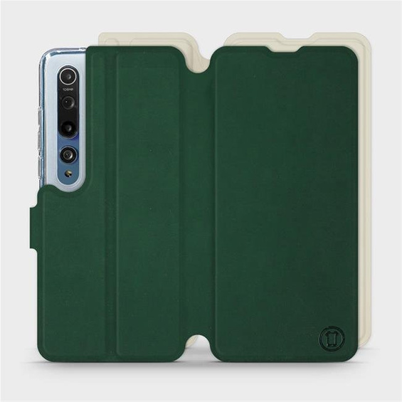 Phone Case Xiaomi Mi 10 - Design Green with Platinum