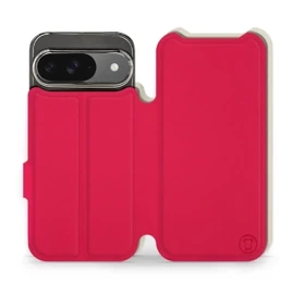 Phone Case Google Pixel 9 - Design Red with Platinum