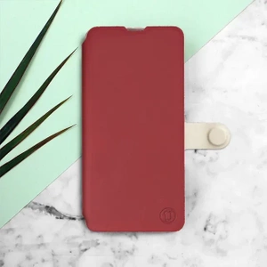 Etui Soft Touch do Motorola Edge 40 Neo - wzór Zachodząca czerwień z platyną
