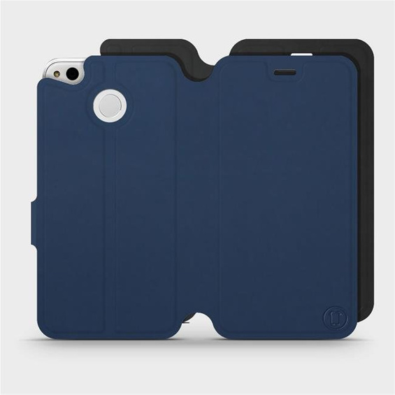 Hülle für Xiaomi Redmi 4X - Farbe Marine mit Schwarz