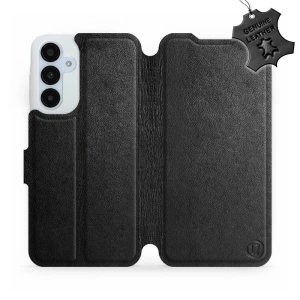 Phone Case Samsung Galaxy A25 5G - Design Black Leather