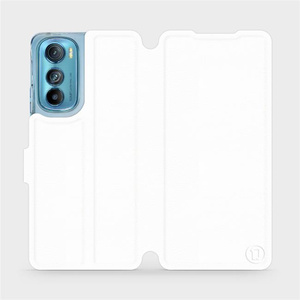 Etui do Motorola Edge 30 5G - wzór White&Gray