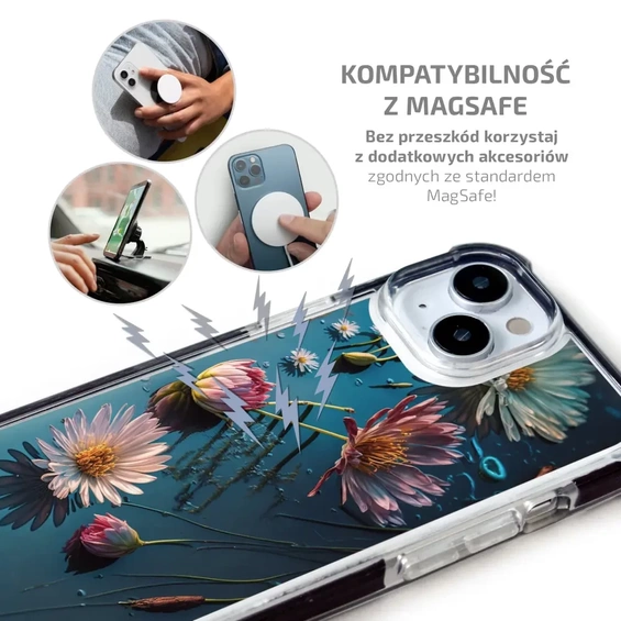 Etui MagSafe Elite Bumper Apple iPhone 13 - wzór D014D