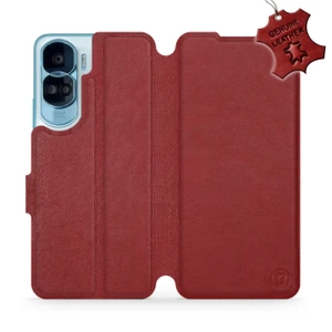 Hülle für Huawei Honor 90 Lite - Farbe Dark Red Leather