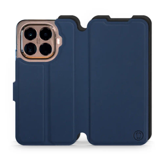 Etui Soft Touch do Xiaomi 15T Pro - wzór Głęboki granat z czernią