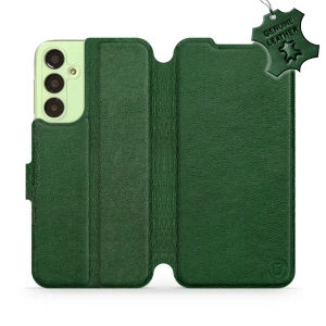 Phone Case Samsung Galaxy A24 - Design Green Leather