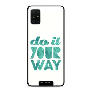 Phone Glossy Case Samsung Galaxy A71 - Design G080G