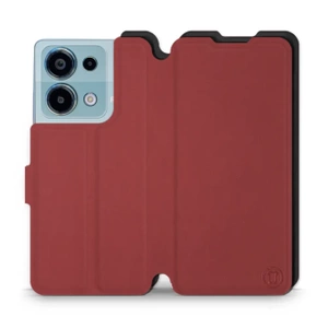 Etui Soft Touch do Xiaomi Redmi Note 13 Pro 4G - wzór Zachodząca czerwień z czernią