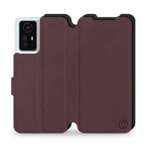 Phone Case Xiaomi Redmi Note 12S - Design Burgundy with Black