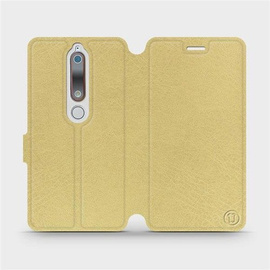 Phone Case Nokia 6.1 - Design Gold&Gray