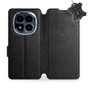 Phone Case Xiaomi POCO X7 - Design Black Leather