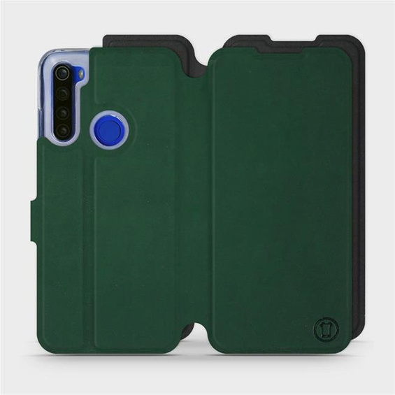 Etui Soft Touch do Xiaomi Redmi Note 8T - wzór Miejska zieleń z czernią