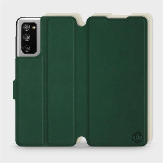 Phone Case Samsung Galaxy S20 FE - Design Green with Platinum