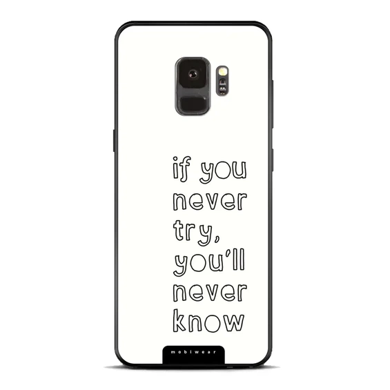 Phone Glossy Case Samsung Galaxy S9 - Design G075G
